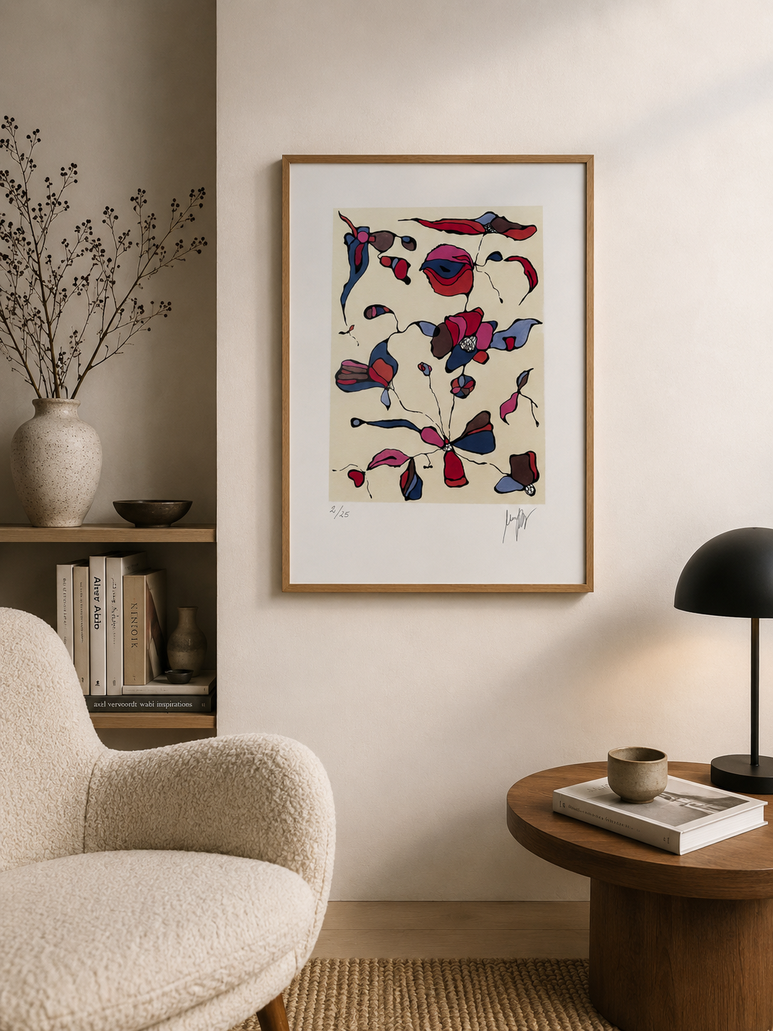 Flors en Cloisonné